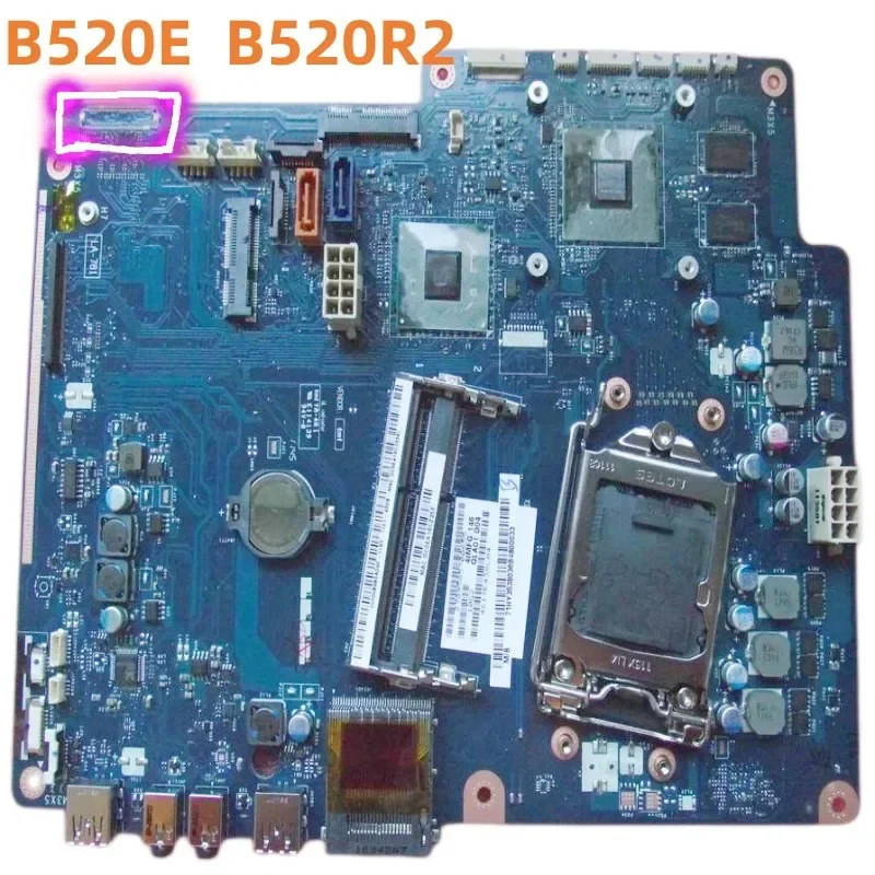 QLA01 LA-7811P Lenovo호환 B520e B520r2 마더보드 DDR3 LGA 1155 리퍼된 LSC