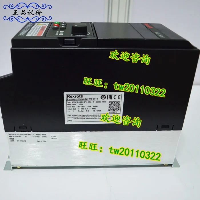 실제 VFC3610-4K00-3P4-MNA-7P-NNNNN-NNNN 렉스로스 인버터