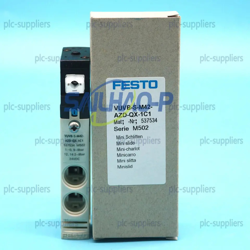 페스토 솔레노이드 밸브 VUVB-S-M42-AZD-QX-1C1 537534 포장 신