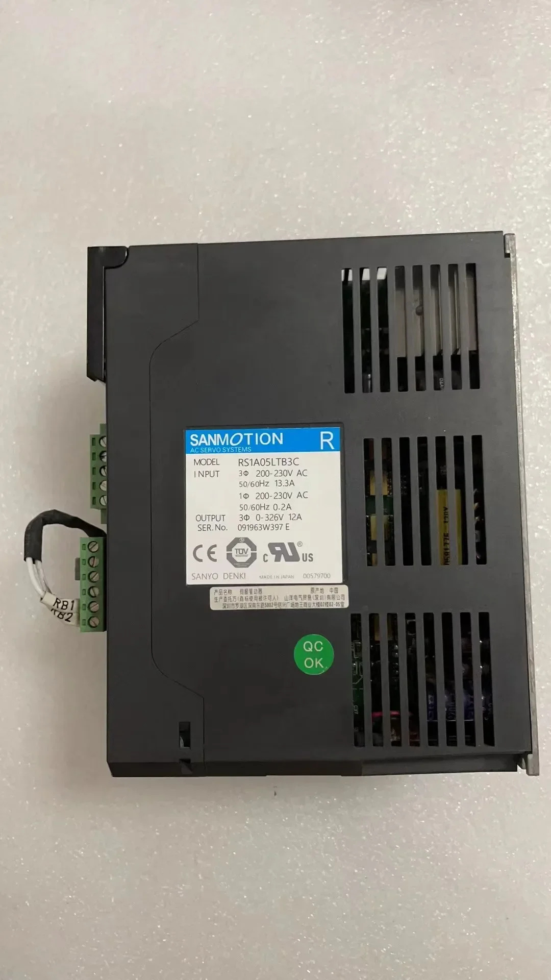 RS1A05LTB3C 리퍼 AC 서보 시스템 완료 기능 리퍼는 정상