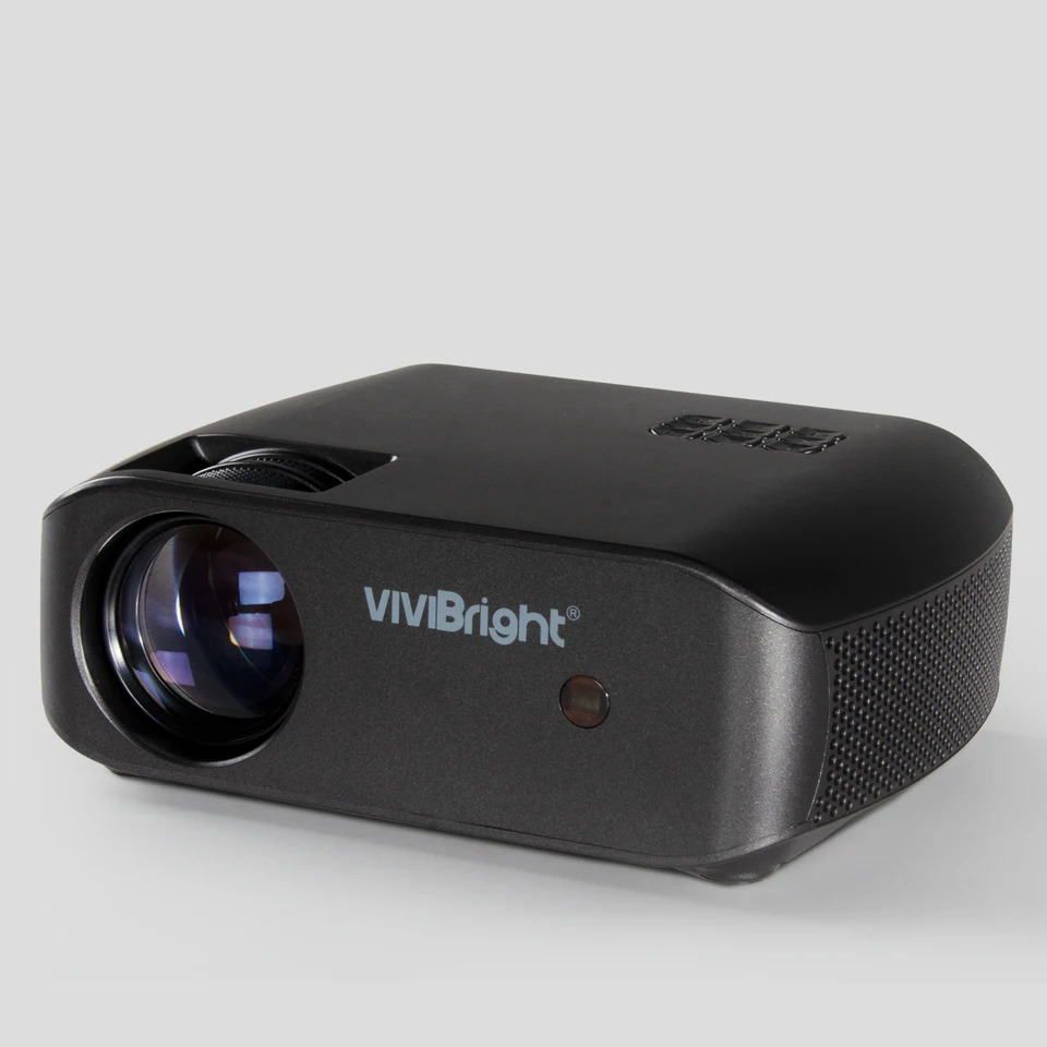 Vivibright F10 풀 hd 휴대비디오 프로젝터 비머 홈 시어터 블랙 금요일 4k 디지털