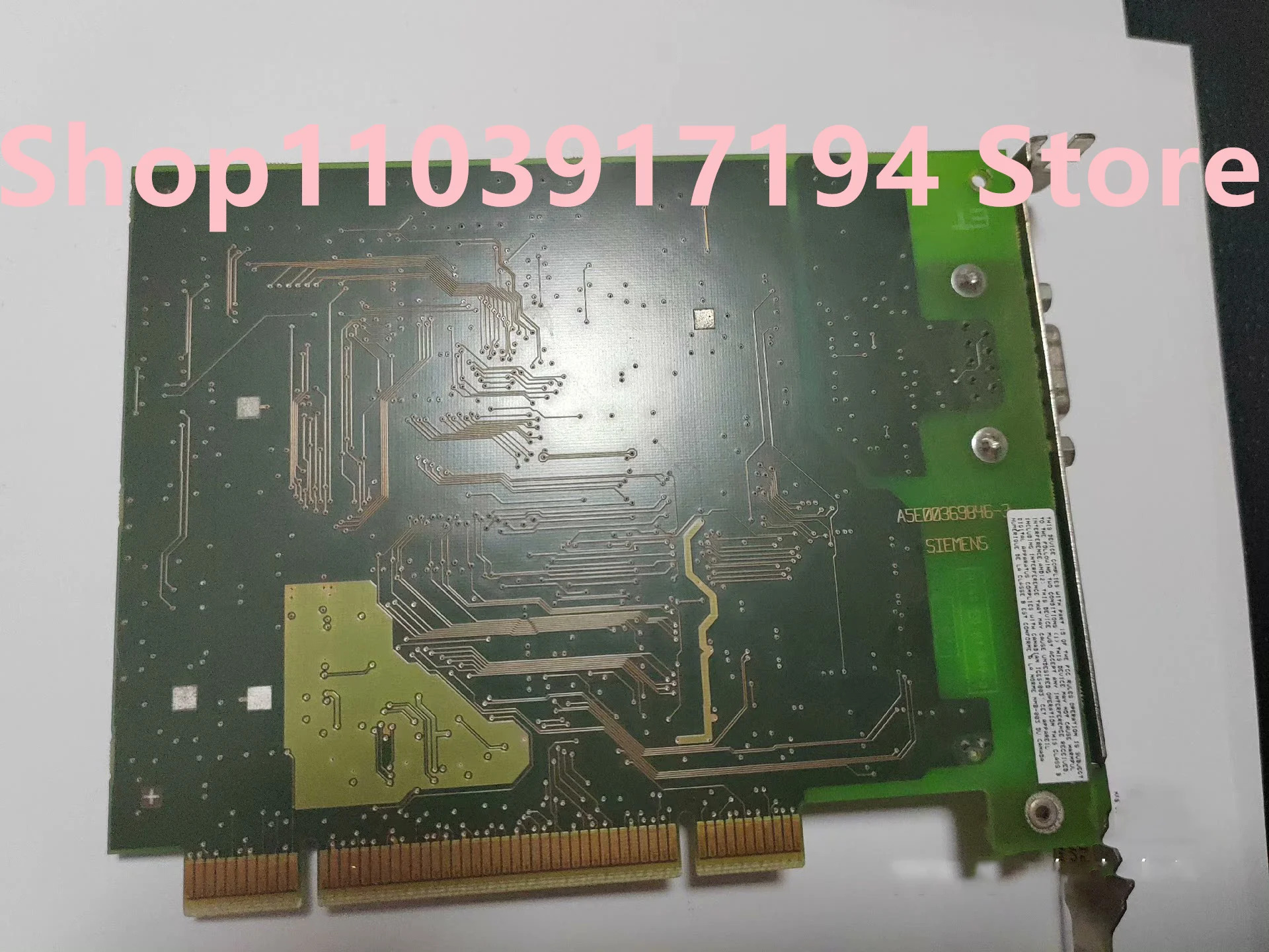 지멘스 통신 카드 E115352 A5E00369843 A5E00369844