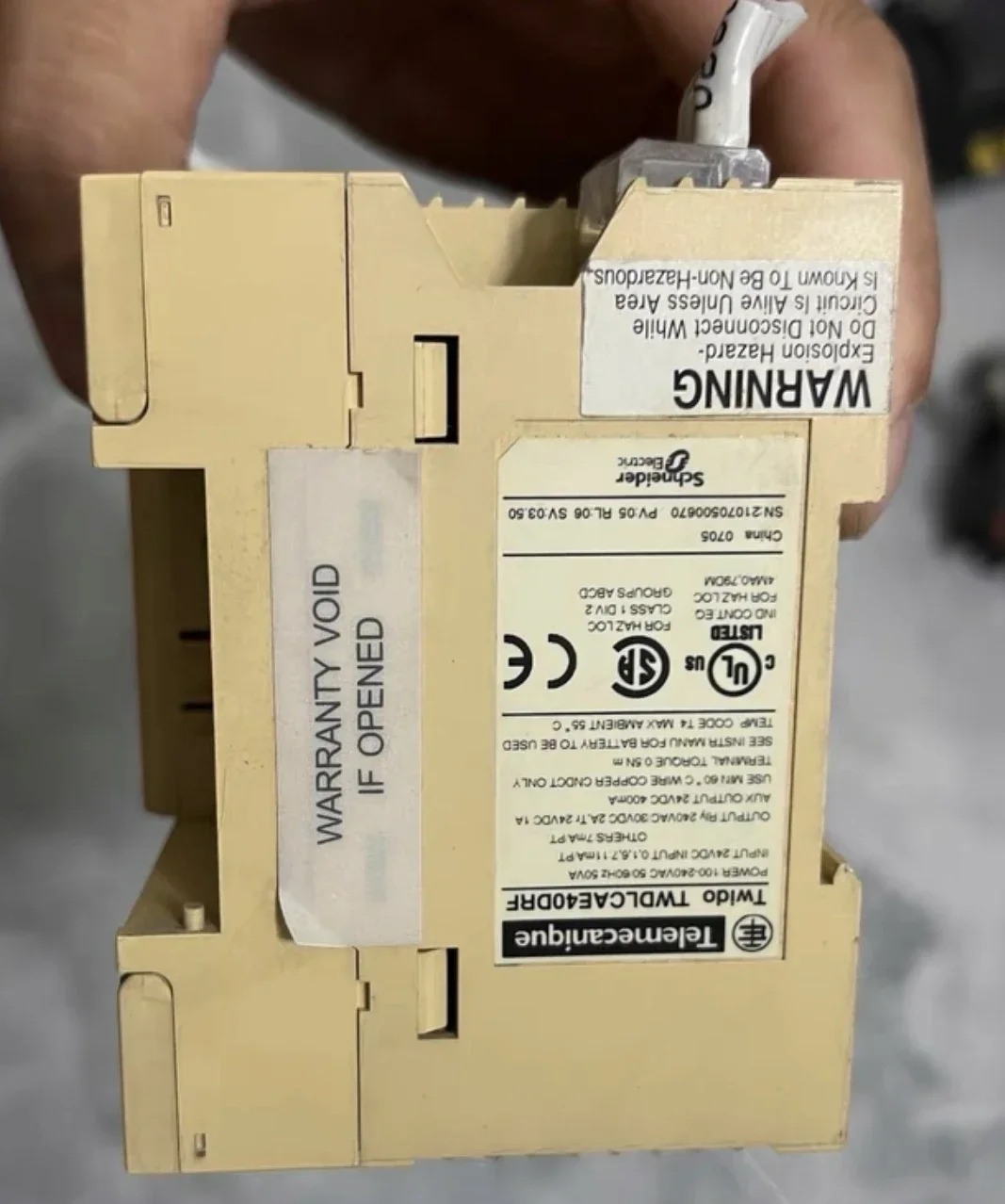 리퍼 TWDLCAE40DRF PLC 컨트롤러