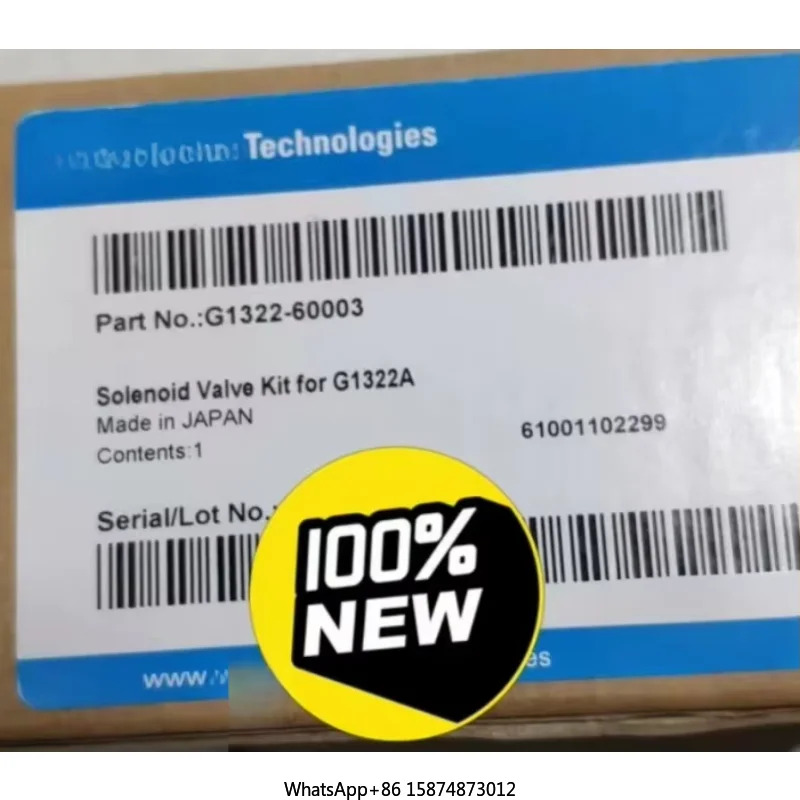애질런트 G1322-60003 솔레노이드 밸브 키트 G1322A G1379 오리지널 신