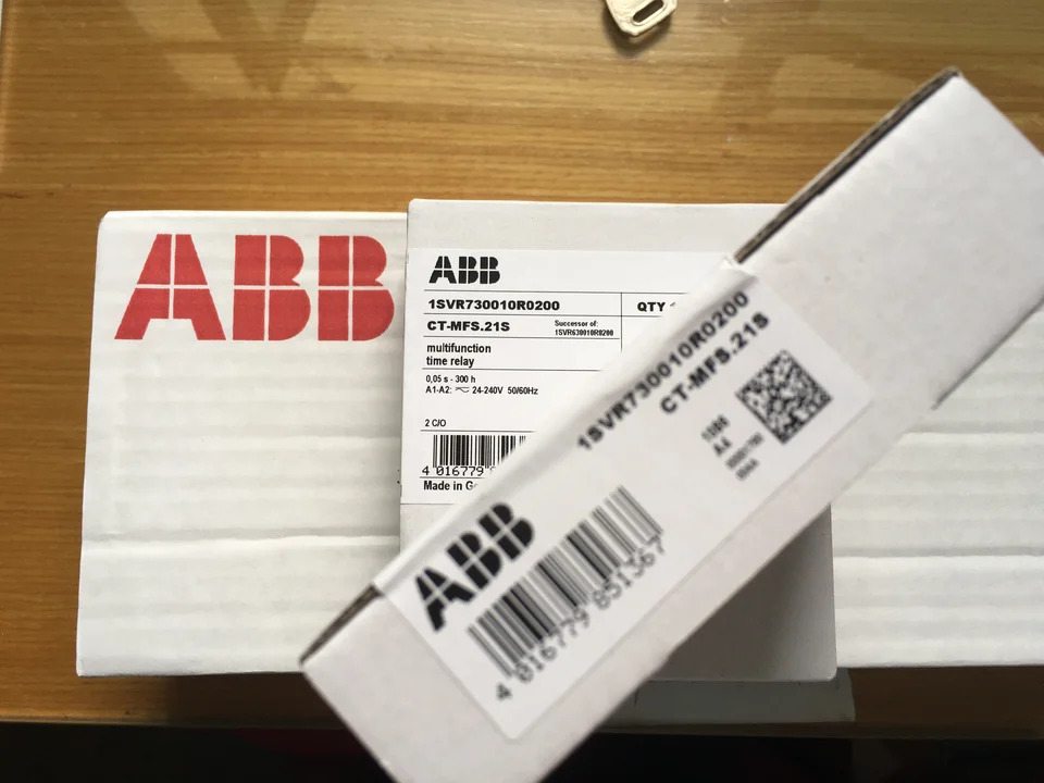 오리지널 ABB 타임 릴레이 CT-MFS.21S 24-240VAC/DC 신