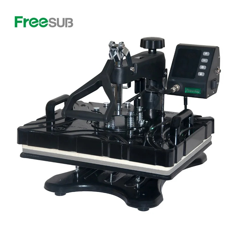 FreeSUB 8 1 열 프레스 기계 티셔츠 인쇄기계 P8100-8