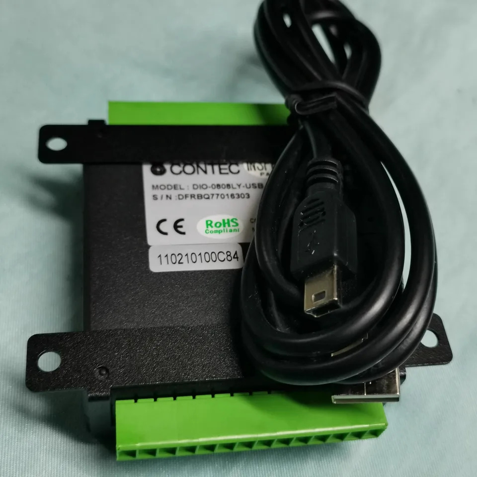 CONTEC DIO-0808LY-USB 통신 신호 데이터 수집 카드 음성 인식 가능