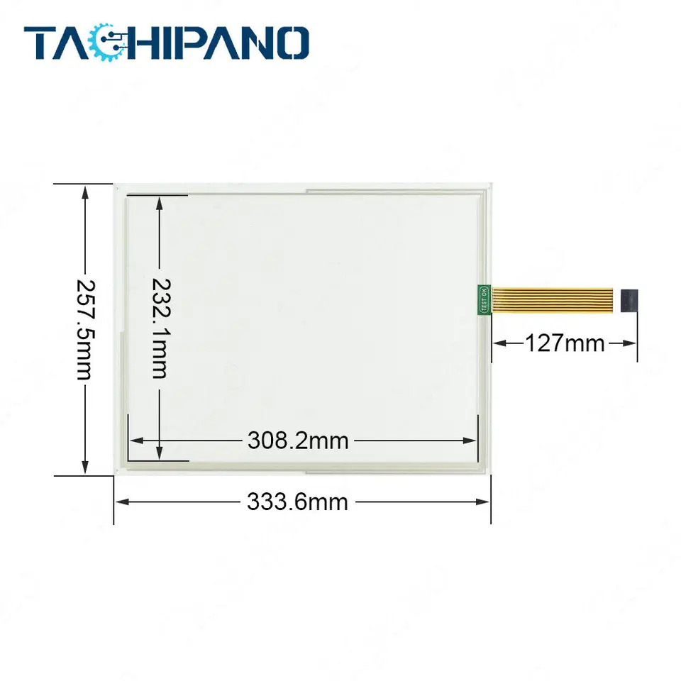 터치 스크린 AMT9526 AMT 9526 AMT-9526 15 인치 8 와이어