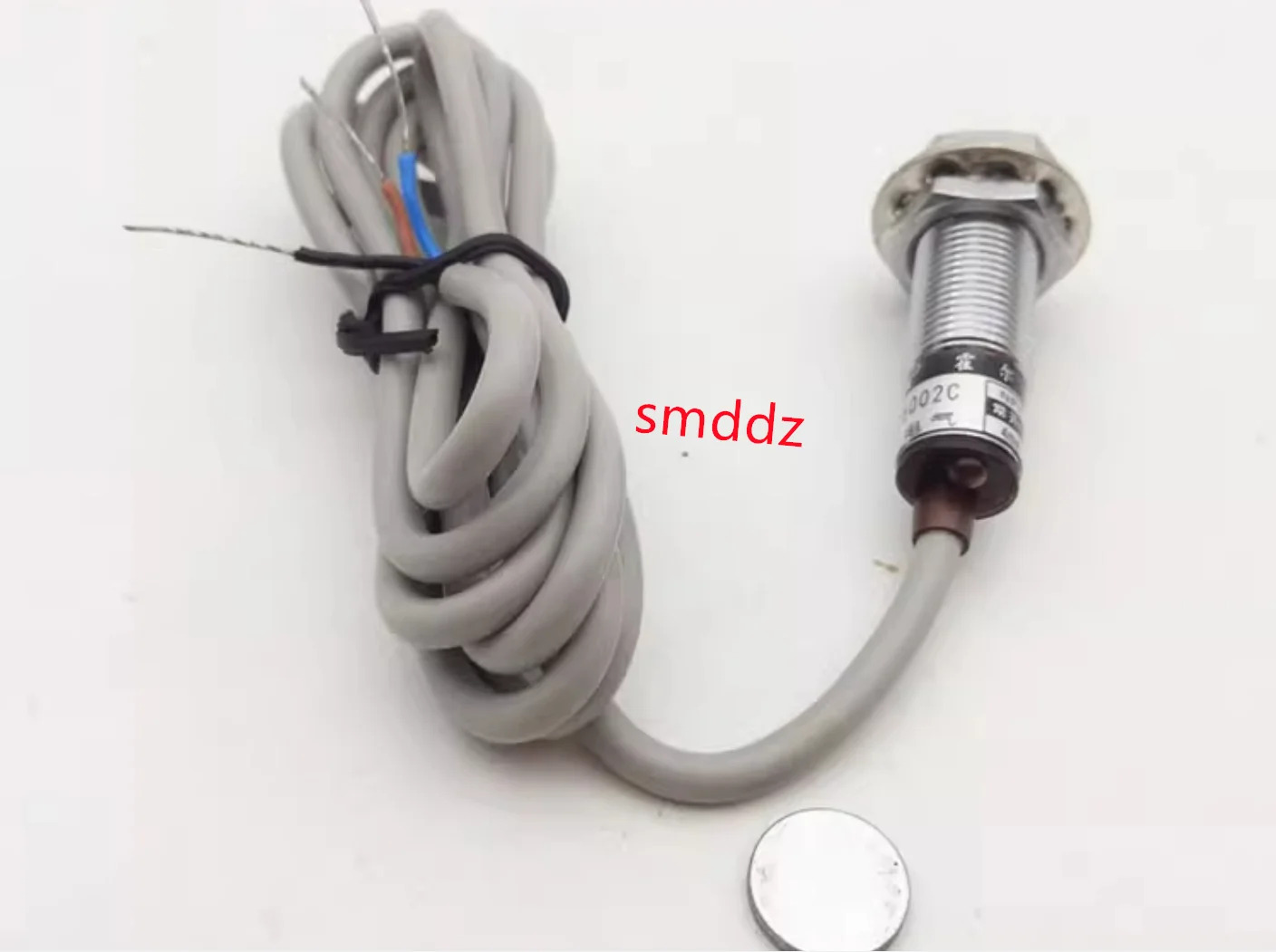 5pcs / M12 홀 스위치 센서 유도성 자기 DC 3선 NPN 상시 열림 NJK-5002C