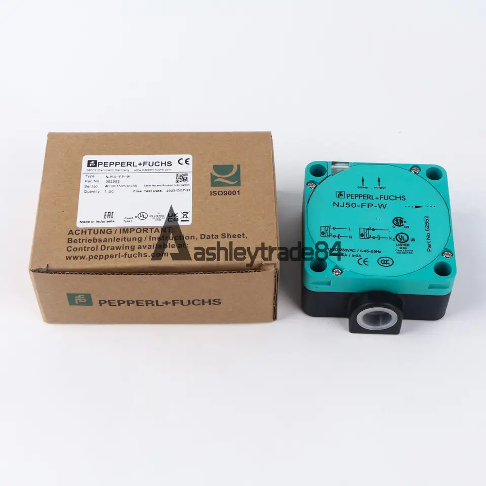 Pepperl Fuchs NJ50-FP-W Induktiver 센서 신