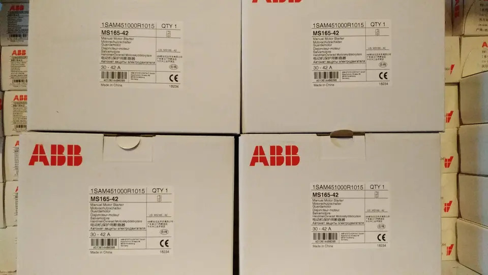 모터 보호 회로차단기 ABB MS165 시리즈 MS165-42 신