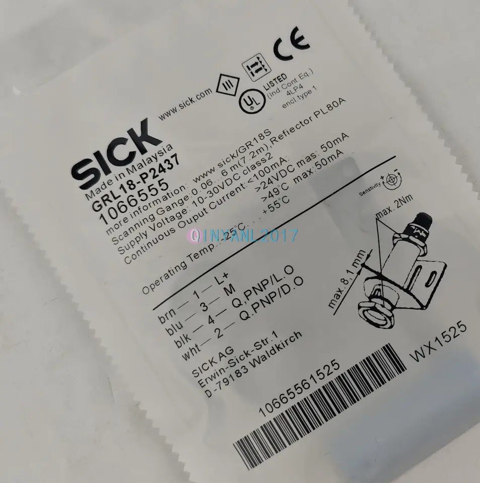 SICK GRL18-P2437 1066555 센서 GRL18P2437 신
