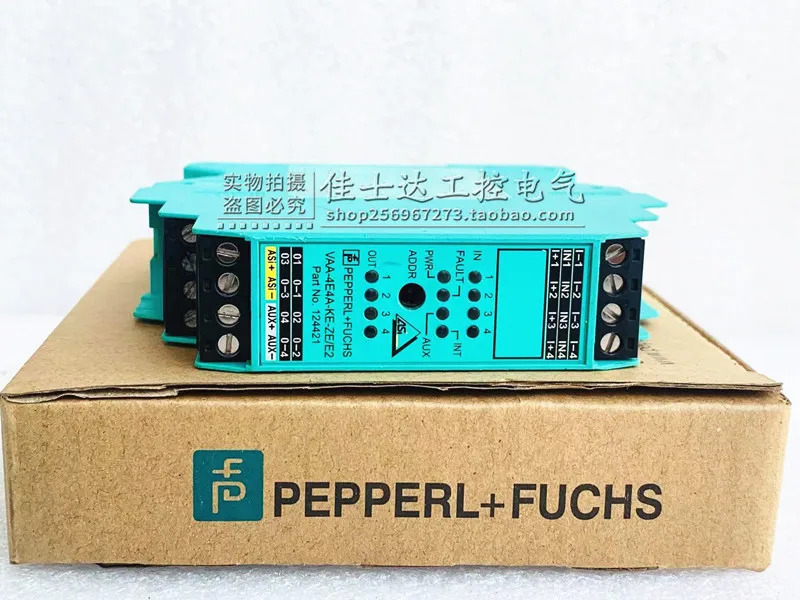 오리지널 Pepperl Fuchs 모듈 P F 안전 게이트 컨트롤러 VAA-4E4A-KE-ZE/E2