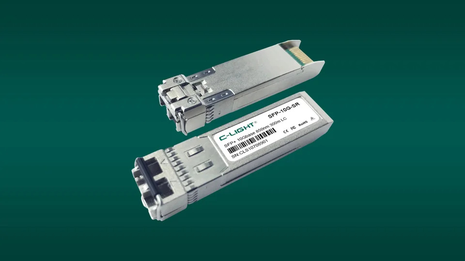 C 라이트 QSFP  40G-LR4 호환 트랜시버 SMF 1310nm 20km
