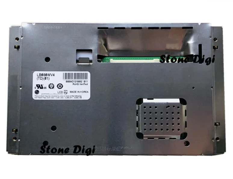 오리지널 LB080WV4-TD01 LCD 디스플레이 스크린 패널 LB080WV4 TD01 LB080WV4TD01 8.0 인치 800x480