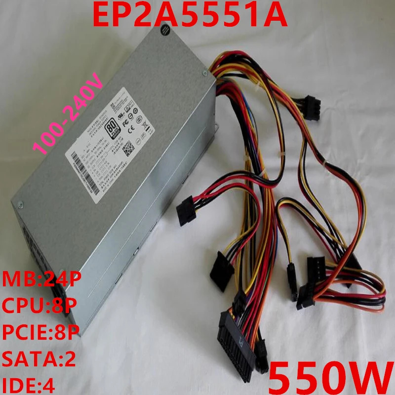 Acbel 2U PSU 550W 전원공급장치 EP2A5551A 신