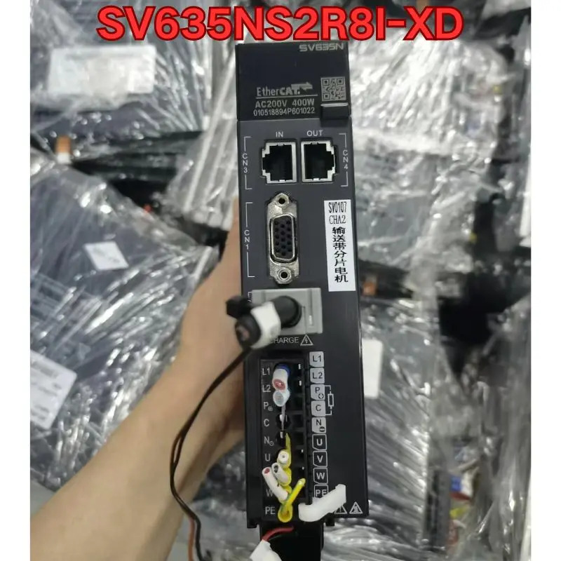 리퍼 SV635NS2R8I-XD 서보 드라이브작동 상태