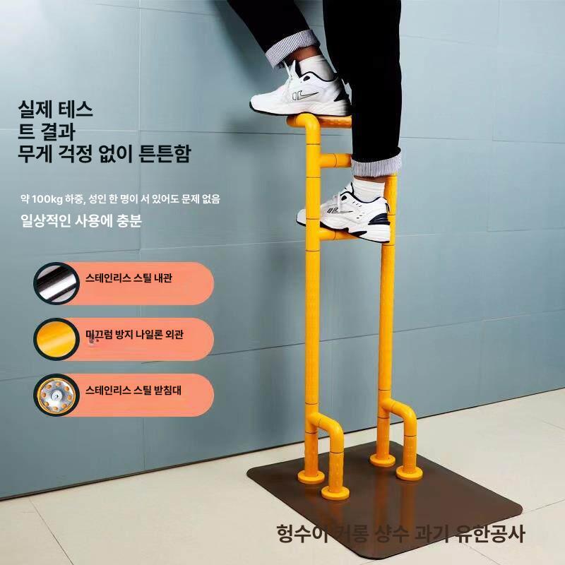 낙상방지 접이식 침대안전가드 침대난간 레일 쿠션 침대안전바 범퍼 손잡이 보조 - 상세 이미지 4