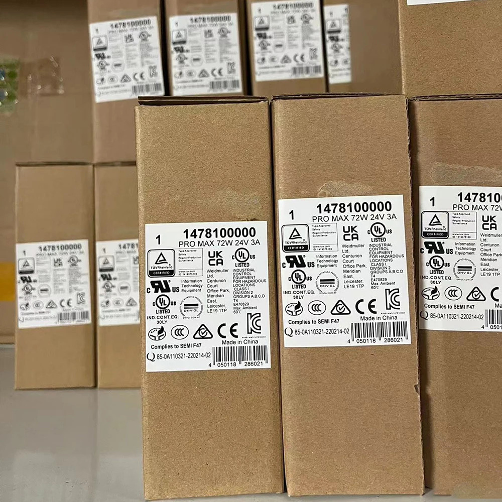 Weidmuller 스위칭 전원공급장치 PRO MAX 72W 24V 3A1478100000