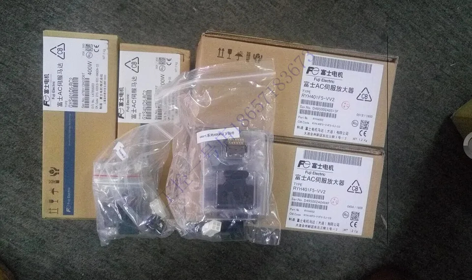 후지 서보모터 GYB751D5-RC2 RYH751F5-VV2 750W 세트 신
