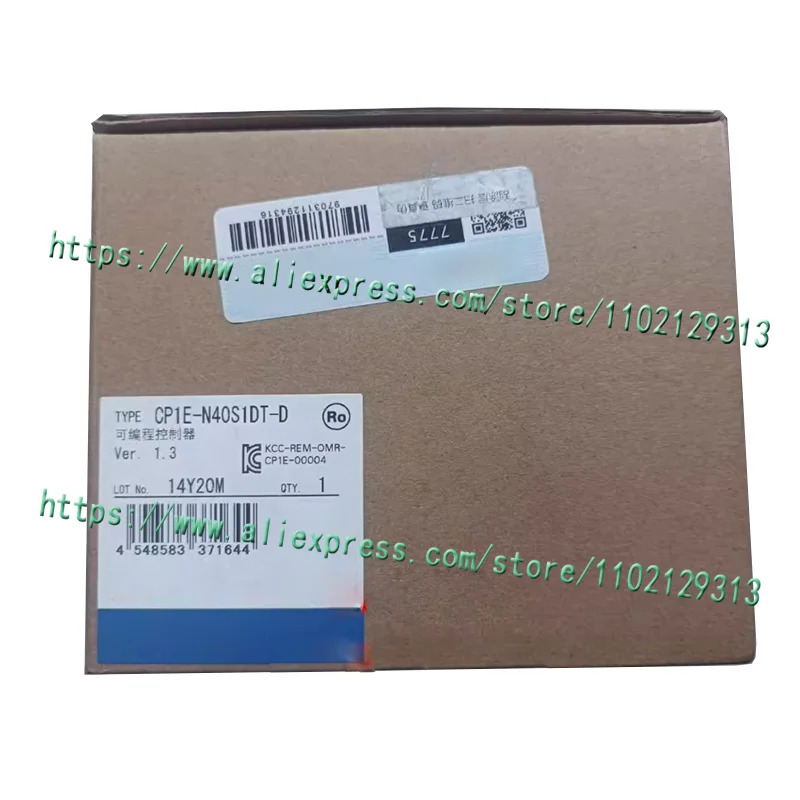 오리지널 CP1E-N40S1DT-D 만