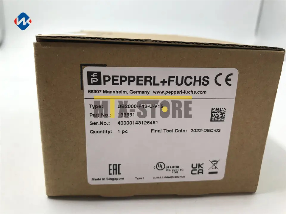 PEPPERL FUCHS UB2000-F42-U-V15 PLC 초음파 센서 신