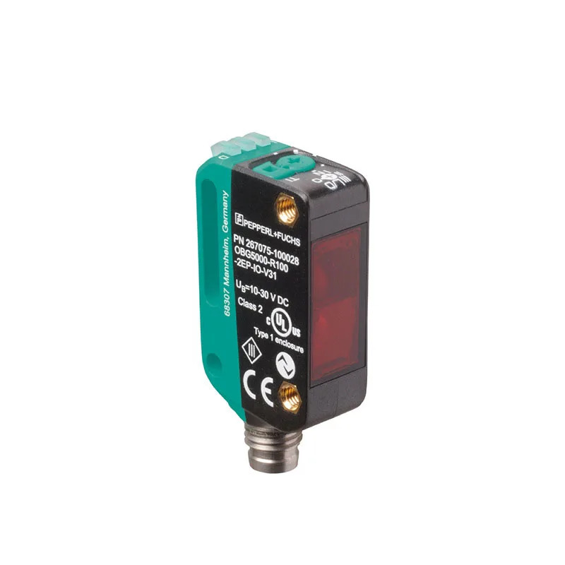 OBG5000-R100-2EP-IO Pepperl Fuchs 반사 플레이트 광전센서 투명 개체 감지 광전스위치