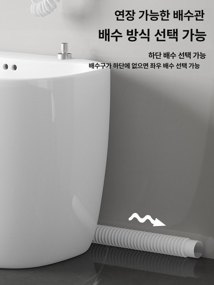 다용도 세면기 미니 간이세면대 보조 사각 스탠드 원룸 스테인레스 야외 빨래 캠핑 - 상세 이미지 4