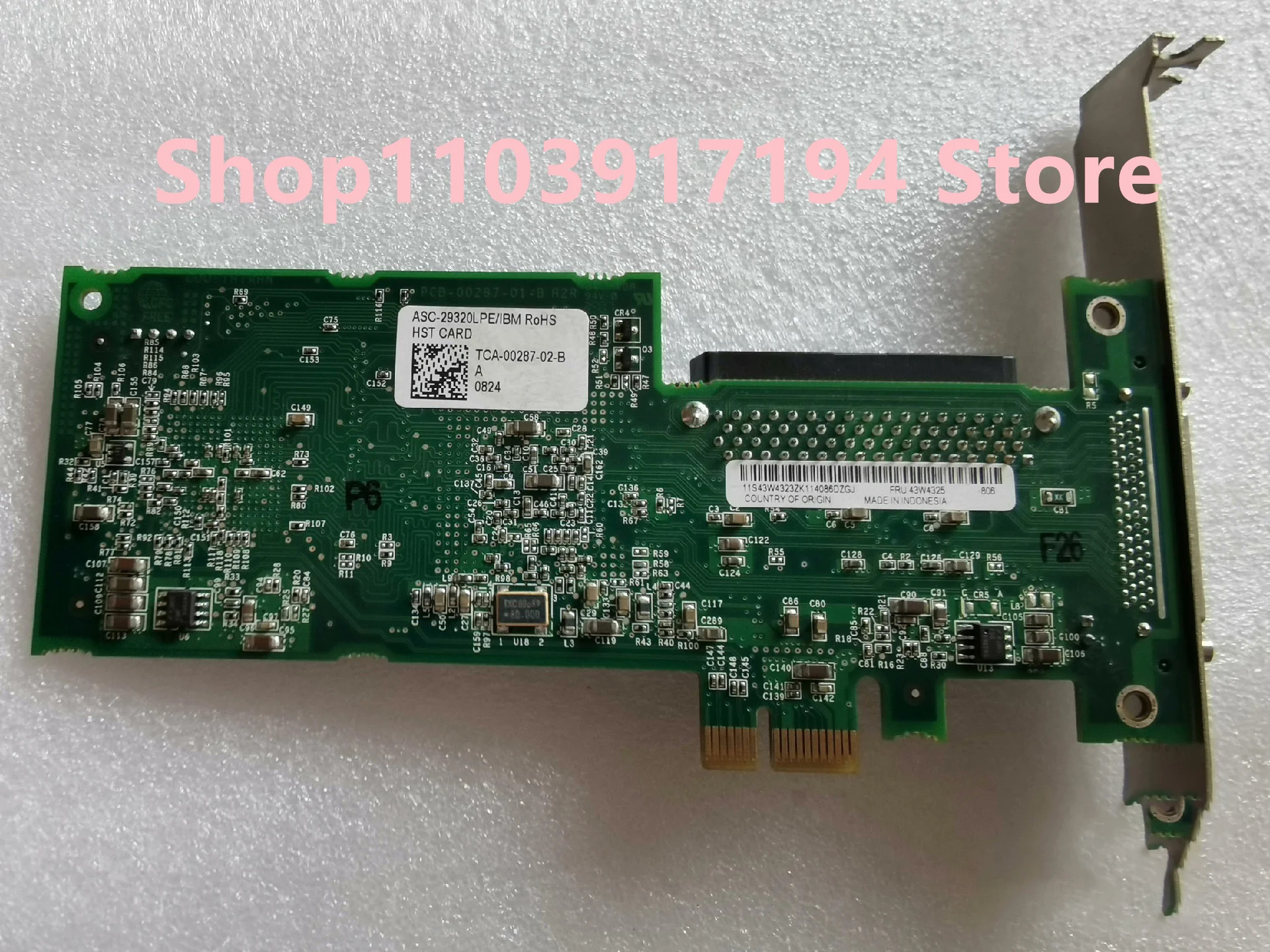 어댑텍 ASC-29320LPE 320M PCIE SCSI 카드용