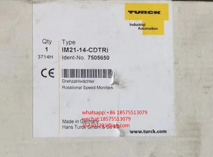 과속 계전기 TURCK IM21-14-CDTRI 7505650 신