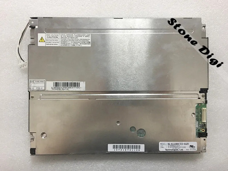 A 등급 LCD 디스플레이 스크린 패널 NEC NL6448BC33-64R NL6448BC33-64E 31 핀 10.4 인치 신