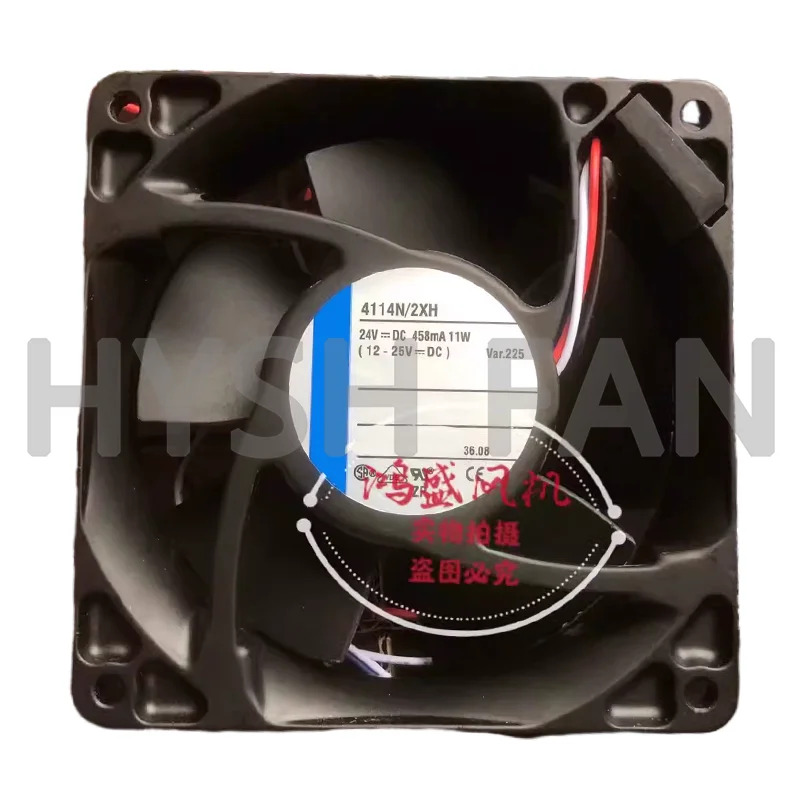 오리지널 3 선 인버터 냉각팬 4114N 2XH 24V 11W 458mA 신