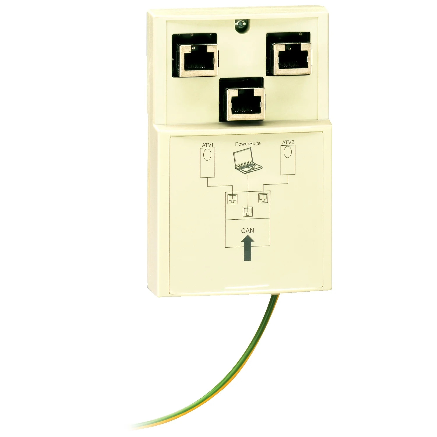 전기 오픈 어댑터 정션 PLC 모듈 CANopen / Modbus VW3CANTAP2