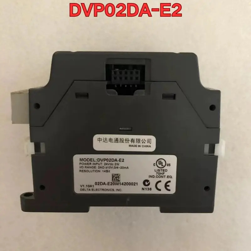 리퍼 PLC 모듈 DVP02DA-E2 기능 정상