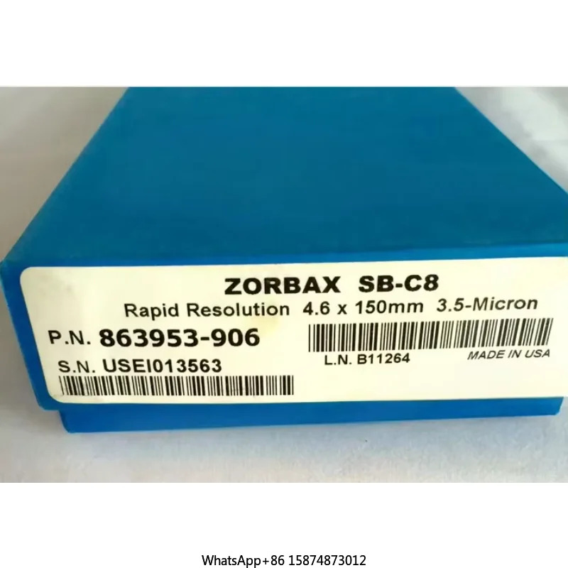 Agilent 863953-906 ZORBAX SB-C8 액체 크빈티지토그래피 럼150x4.6mm3.5um.