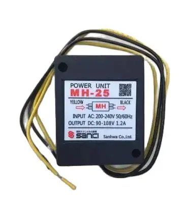 SANICI 정류기 전원 장치 MH-25 입력 AC220-240V 50/60HZ 출력 DC90-108V 1.2A Sanhwa CO. LTD MH-20TC MH-23 MH-16T