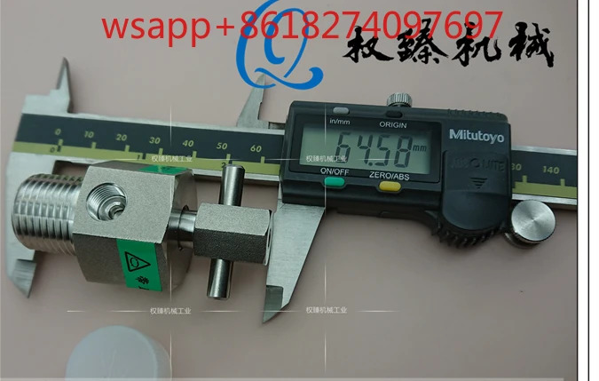 스테인리스강 수동 배수 밸브 배기 벤트 4 포인트 R PT ZG1/2 316L