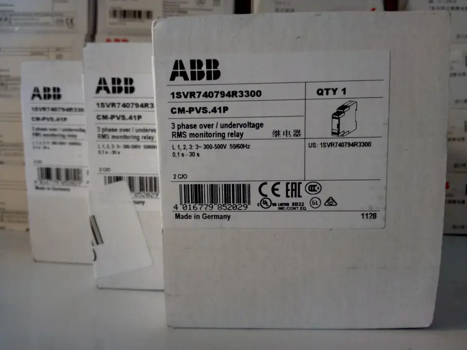 ABB 전측정 모니터링 릴레이 CM-PVS.41P