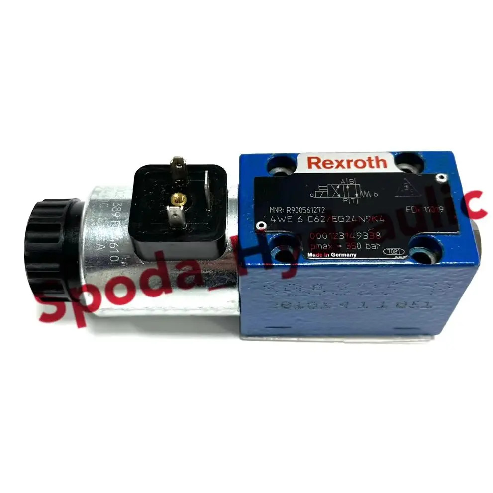 Rexroth 솔레노이드 밸브 4WE6C6X/EG24N9K4 R900561272 4WE6C62/EG24N9K4 4WE 6 C6X/EG24N9K4 C62/EG24N9K4 신