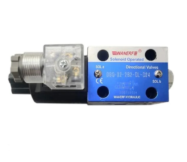 WANERF 유압 제어 전기 솔레노이드 밸브 DSG-02-2B2-DL-D24