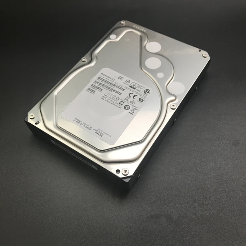 도시바호환오리지널 HDD 내부 엔터프라이즈 MG04SCA40EE 4TB 3.5 인치 SAS 12 Gb/s 128MB 7200RPM 신