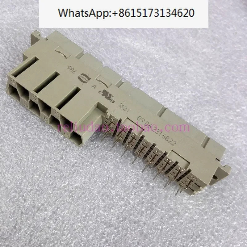 HARTING 커넥터 09062316822 회로 기판 플매트 카펫 러그 DIN41612 24 7P 2 개