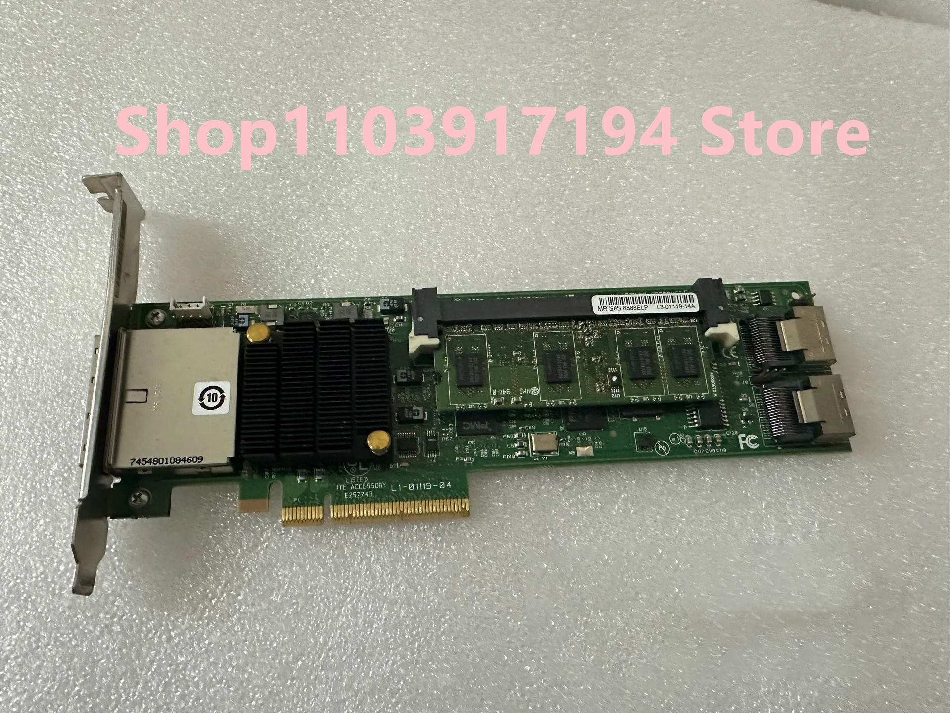 LSI MR SAS 888888ELP 512M 캐시 SAS/SATAII 어레이 카드