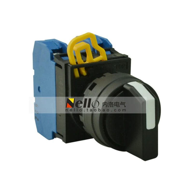 일본 IDEC 선택기 스위치 22mm YW1S-3E20 YW1S-3E21 YW1S-3E02 YW1S-3E11 YW1S-3E12 YW1S-3E30 3 단락 NO NC 자동 잠금-1