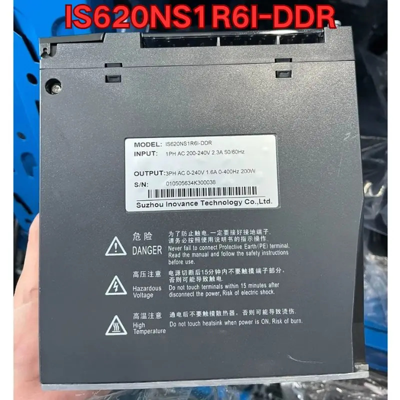 리퍼 IS620NS1R6I-DDR 서보 드라이브작동 상태