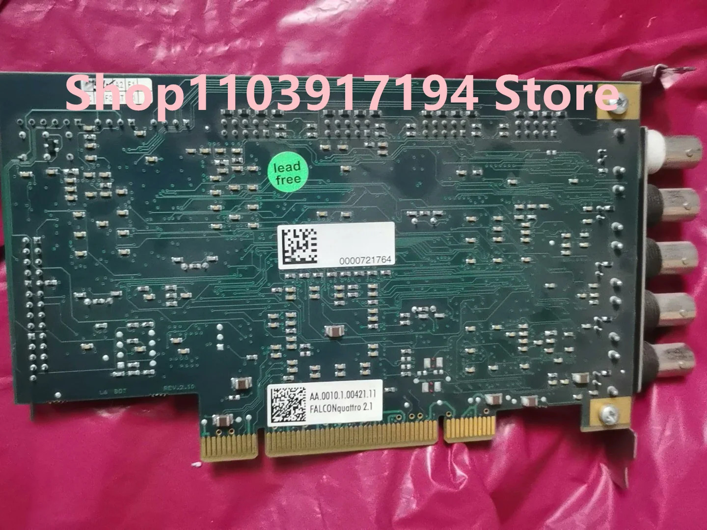 산업카메라 비전 이미지 비디오 모니터링카드 IDS Imaging Ids004.00bd2 Falconquattro 2.1