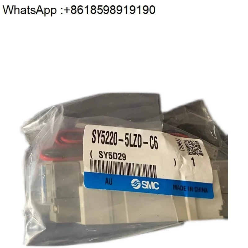 오리지널 공압 부품 솔레노이드 밸브 SY5220-5LZD-C6