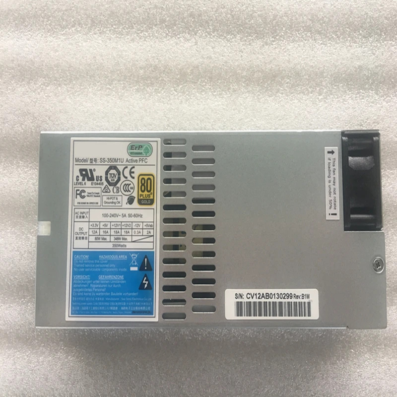 SeaSonic APFC F0 80 1U NSC-800 NSC-810 NSC-810A 350W 전원공급장치 SS-350M1U PSU 신
