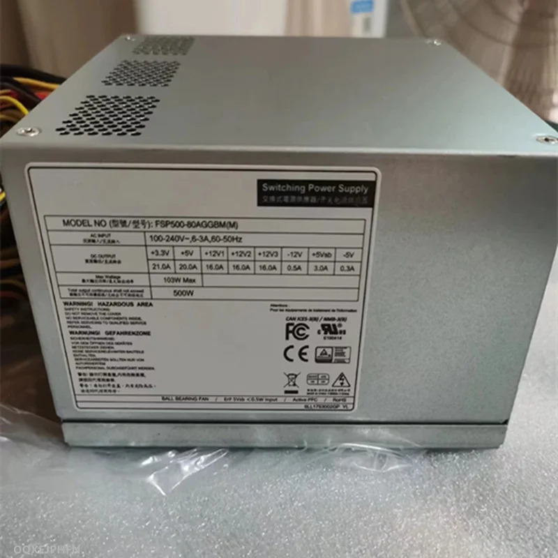 FSP 1000W 전원공급장치새 원본 PSU FSP500-80AGGBMM FSP500-80AGGBM