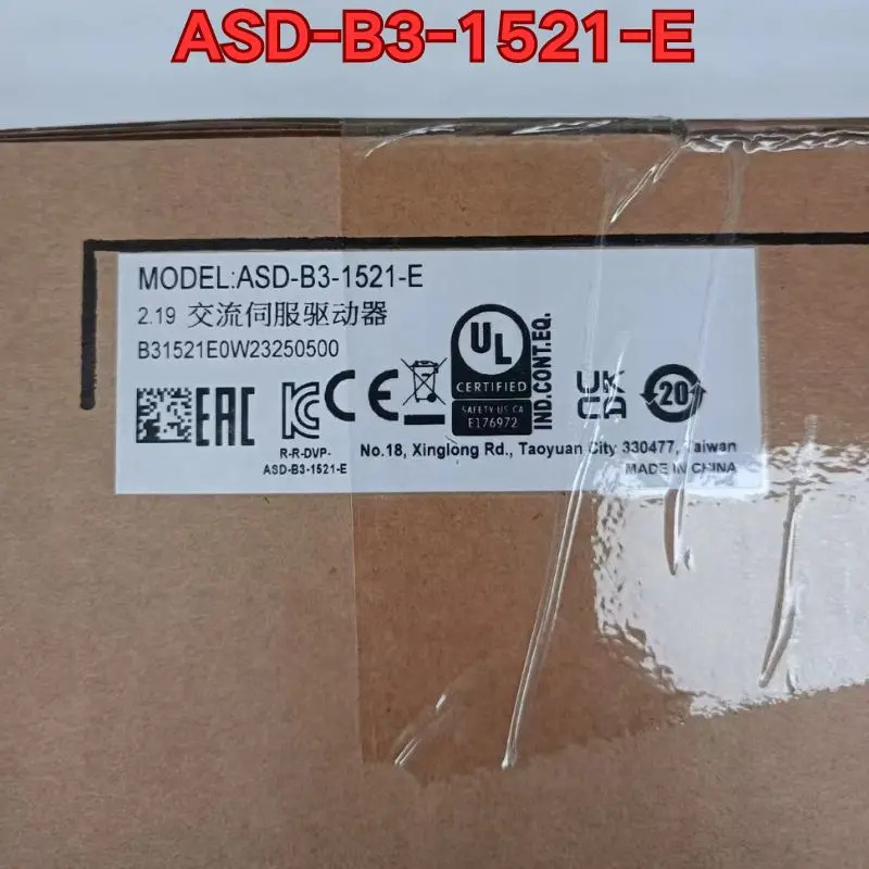 오리지널 서보 드라이브 ASD-B3-1521-E 신